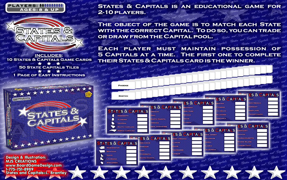 States and Capitals©L. Brantley