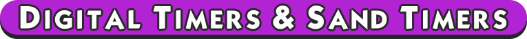 Digital Timers & Sand Timers