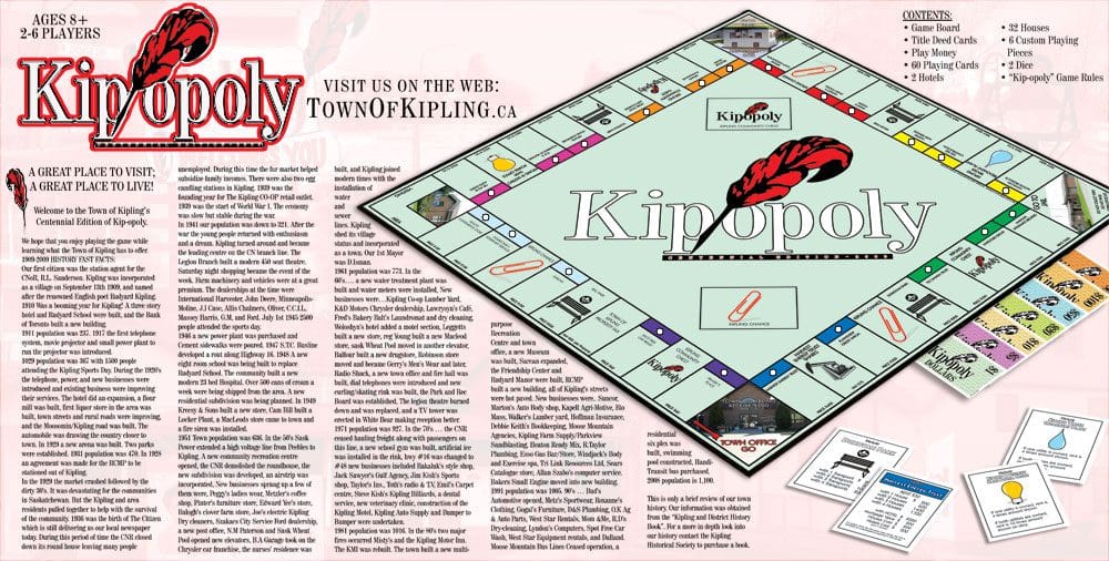 Kip-opoly - Monopoly Styled Game