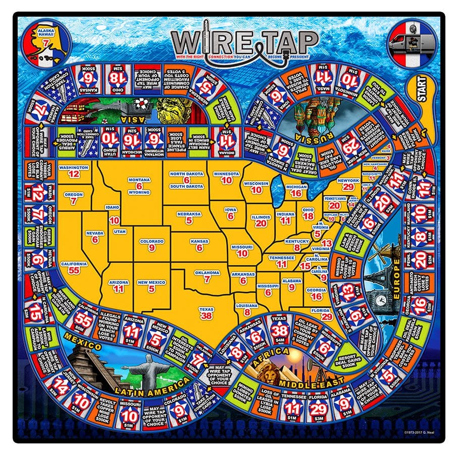 WireTap Board Game