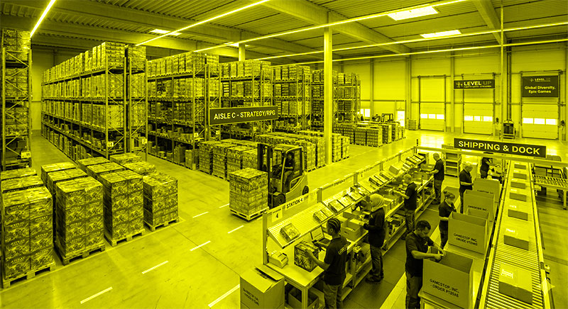 USA Game Company that offers Warehousing and Order Fulfillment, Game Distributors in the USA